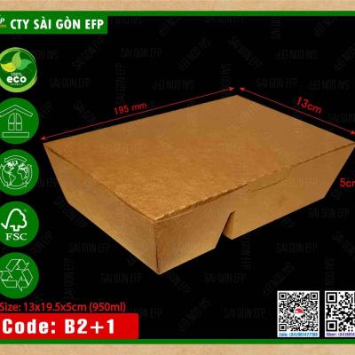 Hộp Cơm Giấy Văn Phòng